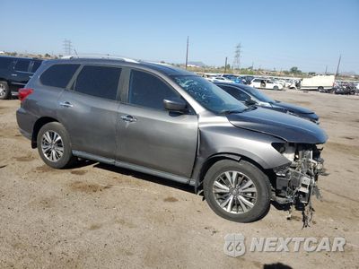 Czwarte zdjęcie samochodu z boku: 2018 NISSAN PATHFINDER S VIN:5N1DR2MN7JC664705 - miniatura