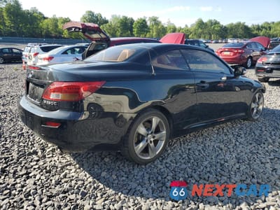 Trzecie zdjęcie samochodu z tyłu: 2010 LEXUS IS 250 VIN:JTHFF2C2XA2507865 - miniatura