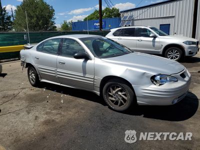 Czwarte zdjęcie samochodu z boku: 2002 PONTIAC GRAND AM SE1 VIN:1G2NF52F12C254423 - miniatura
