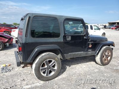 Trzecie zdjęcie samochodu z tyłu: 2000 JEEP WRANGLER / TJ SAHARA VIN:1J4FA59S4YP706152 - miniatura
