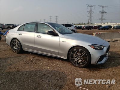 Czwarte zdjęcie samochodu z boku: 2023 MERCEDES-BENZ C 43 AMG VIN:W1KAF8HB7PR081758 - miniatura