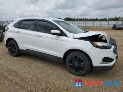 Czwarte zdjęcie samochodu z boku: 2019 FORD EDGE SEL VIN:2FMPK4J98KBB15522 - miniatura