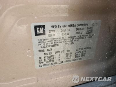 Zdjęcie 13 z 15 samochodu: 2019 BUICK ENCORE PREFERRED VIN:KL4CJASB7KB885040 - miniatura