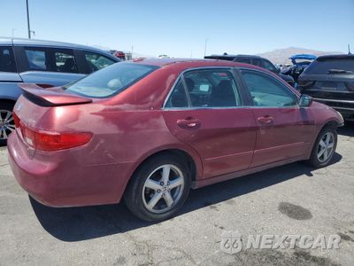 Trzecie zdjęcie samochodu z tyłu: 2005 HONDA ACCORD EX VIN:1HGCM56875A001953 - miniatura