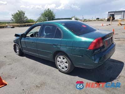 Drugie zdjęcie samochodu z przodu: 2001 HONDA CIVIC EX VIN:1HGES26721L016945 - miniatura