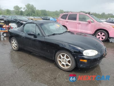 Czwarte zdjęcie samochodu z boku: 1999 MAZDA MX-5 MIATA VIN:JM1NB3533X0109213 - miniatura