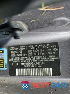 Zdjęcie 12 z 12 samochodu: 2010 HYUNDAI GENESIS COUPE 3.8L VIN:KMHHU6KH3AU012565 - miniatura