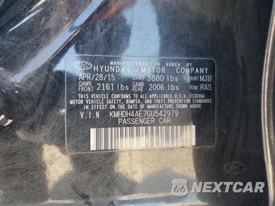 Zdjęcie 12 z 12 samochodu: 2016 HYUNDAI ELANTRA SE VIN:KMHDH4AE7GU542979 - miniatura