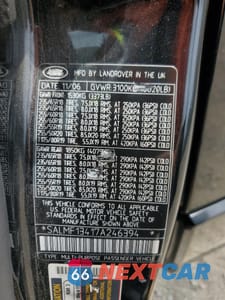 Zdjęcie 14 z 16 samochodu: 2007 LAND ROVER RANGE ROVER SUPERCHARGED VIN:SALMF13417A246394 - miniatura