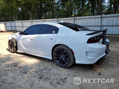 Drugie zdjęcie samochodu z przodu: 2021 DODGE CHARGER SCAT PACK VIN:2C3CDXGJ2MH584447 - miniatura