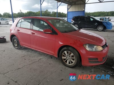 Czwarte zdjęcie samochodu z boku: 2017 VOLKSWAGEN GOLF S VIN:3VW217AU9HM053382 - miniatura