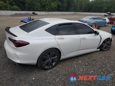 Trzecie zdjęcie samochodu z tyłu: 2023 ACURA TLX TECH A VIN:19UUB5F58PA001298 - miniatura