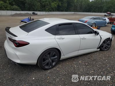Trzecie zdjęcie samochodu z tyłu: 2023 ACURA TLX TECH A VIN:19UUB5F58PA001298 - miniatura