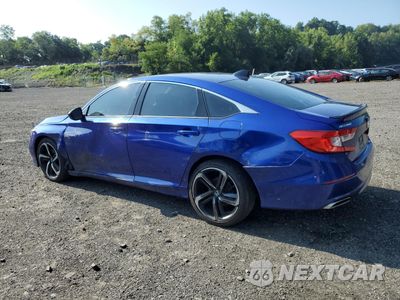 Drugie zdjęcie samochodu z przodu: 2021 HONDA ACCORD SPORT SE VIN:1HGCV1F40MA049845 - miniatura