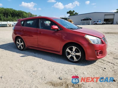 Czwarte zdjęcie samochodu z boku: 2009 PONTIAC VIBE GT VIN:5Y2SR67049Z453960 - miniatura