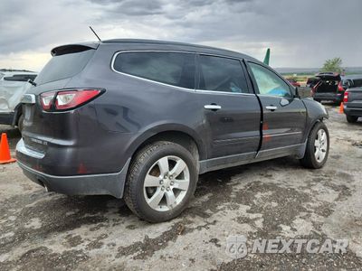 Trzecie zdjęcie samochodu z tyłu: 2015 CHEVROLET TRAVERSE LTZ VIN:1GNKRJKD9FJ151448 - miniatura