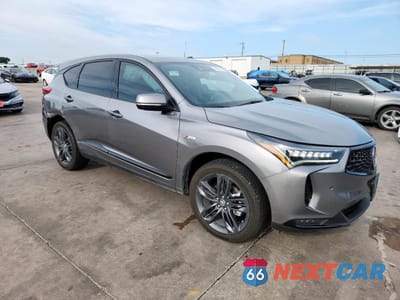 Czwarte zdjęcie samochodu z boku: 2023 ACURA RDX A-SPEC VIN:5J8TC1H67PL001823 - miniatura