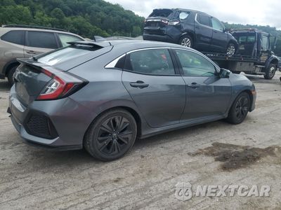 Trzecie zdjęcie samochodu z tyłu: 2018 HONDA CIVIC EX VIN:SHHFK7H56JU428881 - miniatura