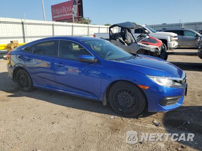 Czwarte zdjęcie samochodu z boku: 2017 HONDA CIVIC LX VIN:19XFC2F52HE056654 - miniatura