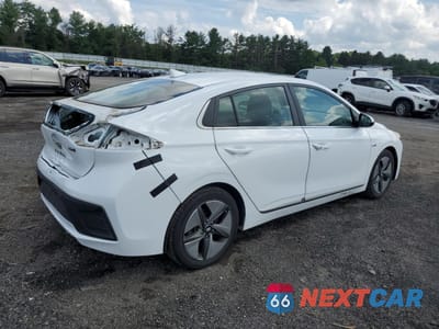 Trzecie zdjęcie samochodu z tyłu: 2020 HYUNDAI IONIQ SEL VIN:KMHC85LC2LU212318 - miniatura