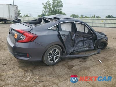 Trzecie zdjęcie samochodu z tyłu: 2018 HONDA CIVIC LX VIN:2HGFC2F57JH599848 - miniatura