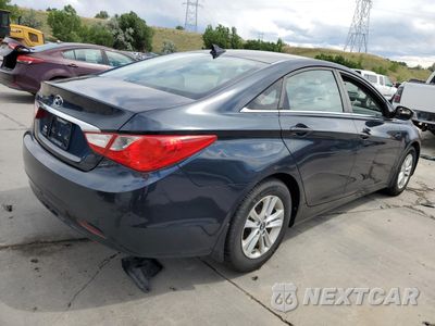Trzecie zdjęcie samochodu z tyłu: 2013 HYUNDAI SONATA GLS VIN:5NPEB4AC3DH643483 - miniatura