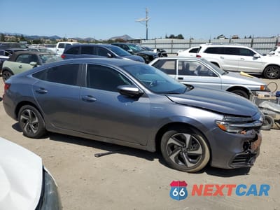 Czwarte zdjęcie samochodu z boku: 2021 HONDA INSIGHT EX VIN:19XZE4F59ME010977 - miniatura