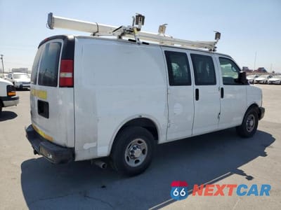 Trzecie zdjęcie samochodu z tyłu: 2013 CHEV EXPRESS G2500 VIN:1GCWGFCB7D1902215 - miniatura