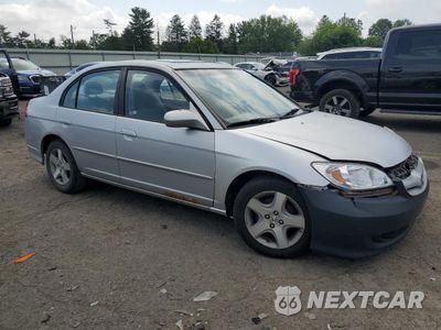 Czwarte zdjęcie samochodu z boku: 2004 HONDA CIVIC EX VIN:2HGES26704H625744 - miniatura