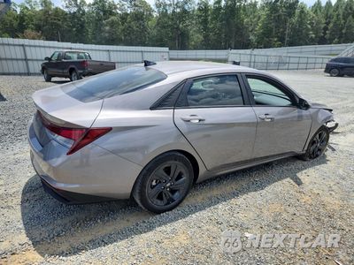 Trzecie zdjęcie samochodu z tyłu: 2023 HYUNDAI ELANTRA SEL VIN:KMHLM4AG0PU457510 - miniatura