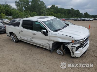 Czwarte zdjęcie samochodu z boku: 2023 CHEVROLET SILVERADO K1500 HIGH COUNTRY VIN:1GCUDJE83PZ271859 - miniatura