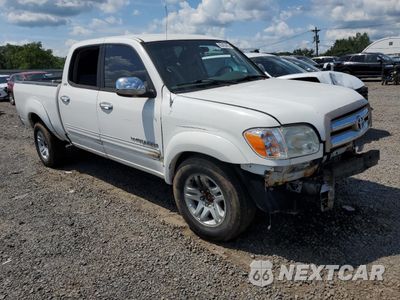 Czwarte zdjęcie samochodu z boku: 2005 TOYOTA TUNDRA DOUBLE CAB SR5 VIN:5TBDT44145S492001 - miniatura