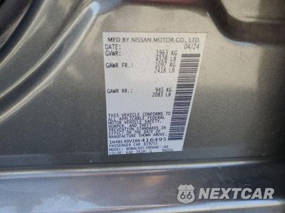 Zdjęcie 13 z 14 samochodu: 2024 NISSAN ALTIMA SV VIN:1N4BL4DV1RN416495 - miniatura