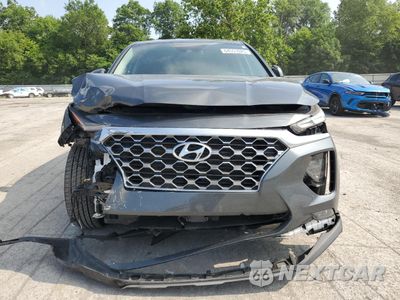 Piąte zdjęcie samochodu w środku: 2020 HYUNDAI SANTA FE SEL VIN:5NMS3CAD0LH232248 - miniatura
