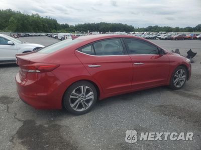 Trzecie zdjęcie samochodu z tyłu: 2017 HYUNDAI ELANTRA SE VIN:KMHD84LF5HU102010 - miniatura