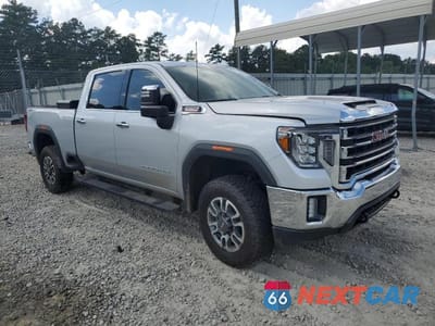 Czwarte zdjęcie samochodu z boku: 2022 GMC SIERRA K2500 SLT VIN:1GT49NEY5NF180714 - miniatura