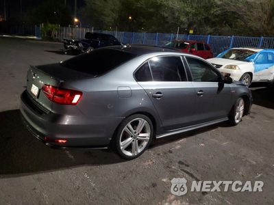 Trzecie zdjęcie samochodu z tyłu: 2016 VOLKSWAGEN JETTA GLI VIN:3VW4T7AJ1GM222818 - miniatura
