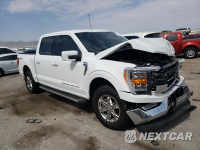 Czwarte zdjęcie samochodu z boku: 2022 FORD F150 SUPERCREW VIN:1FTEW1EP3NKE54125 - miniatura