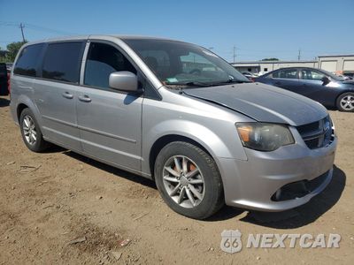 Czwarte zdjęcie samochodu z boku: 2014 DODGE GRAND CARAVAN R/T VIN:2C4RDGEG0ER202358 - miniatura
