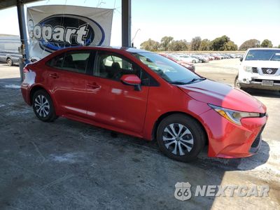 Czwarte zdjęcie samochodu z boku: 2020 TOYOTA COROLLA LE VIN:JTDEBRBE9LJ005290 - miniatura