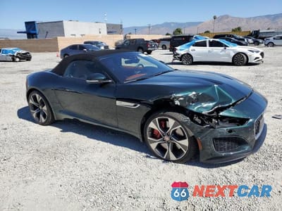 Czwarte zdjęcie samochodu z boku: 2022 JAGUAR F-TYPE VIN:SAJDD5EE7NCK77579 - miniatura
