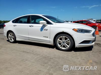 Czwarte zdjęcie samochodu z boku: 2018 FORD FUSION SE HYBRID VIN:3FA6P0LU7JR118588 - miniatura