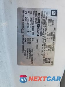 Zdjęcie 13 z 13 samochodu: 2013 CHEV EXPRESS G2500 VIN:1GCWGFCB9D1902264 - miniatura