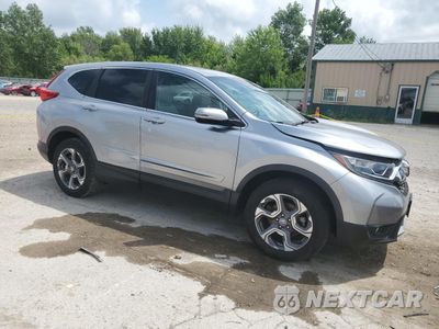 Czwarte zdjęcie samochodu z boku: 2018 HONDA CR-V EXL VIN:7FARW2H84JE000067 - miniatura