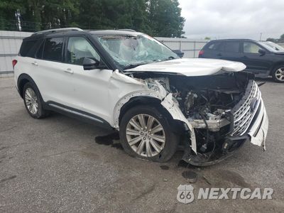 Czwarte zdjęcie samochodu z boku: 2020 FORD EXPLORER LIMITED VIN:1FMSK8FH8LGA32233 - miniatura