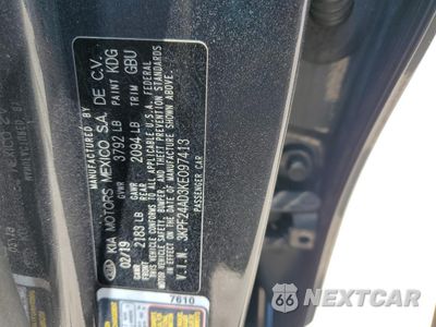 Zdjęcie 12 z 12 samochodu: 2019 KIA FORTE FE VIN:3KPF24AD3KE097413 - miniatura