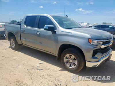 Czwarte zdjęcie samochodu z boku: 2025 CHEVROLET SILVERADO C1500 LT VIN:1GCPACEKXSZ251565 - miniatura