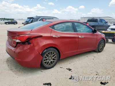 Trzecie zdjęcie samochodu z tyłu: 2016 HYUNDAI ELANTRA SE VIN:KMHDH4AE8GU597375 - miniatura