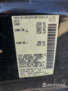 Zdjęcie 12 z 12 samochodu: 2013 NISSAN ALTIMA 2.5 VIN:1N4AL3AP5DC277178 - miniatura