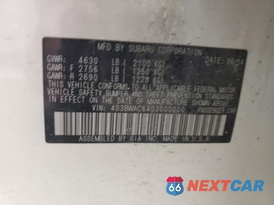 Zdjęcie 12 z 15 samochodu: 2025 SUBARU LEGACY PREMIUM VIN:4S3BWAC64S3003000 - miniatura